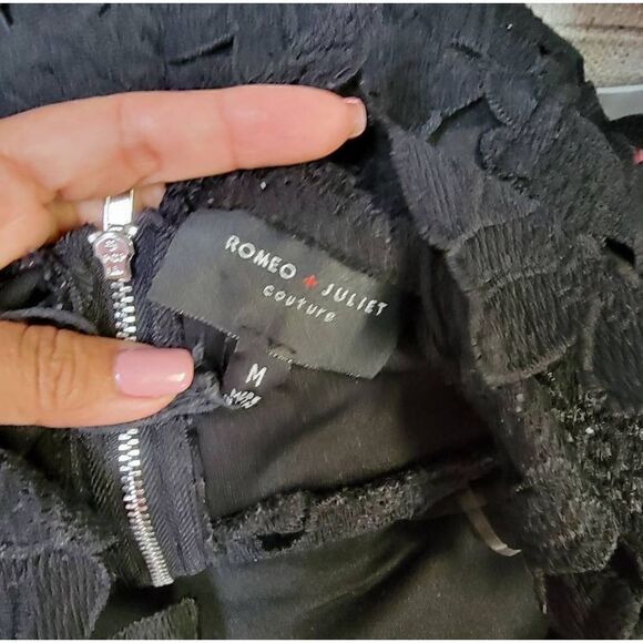 Romeo+Juliet Lace Cocktail Dress M - Picture 8 of 9